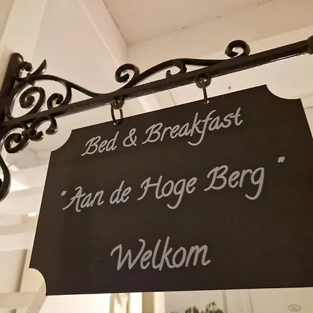 Panzió Aan De Hoge Berg Den Burg